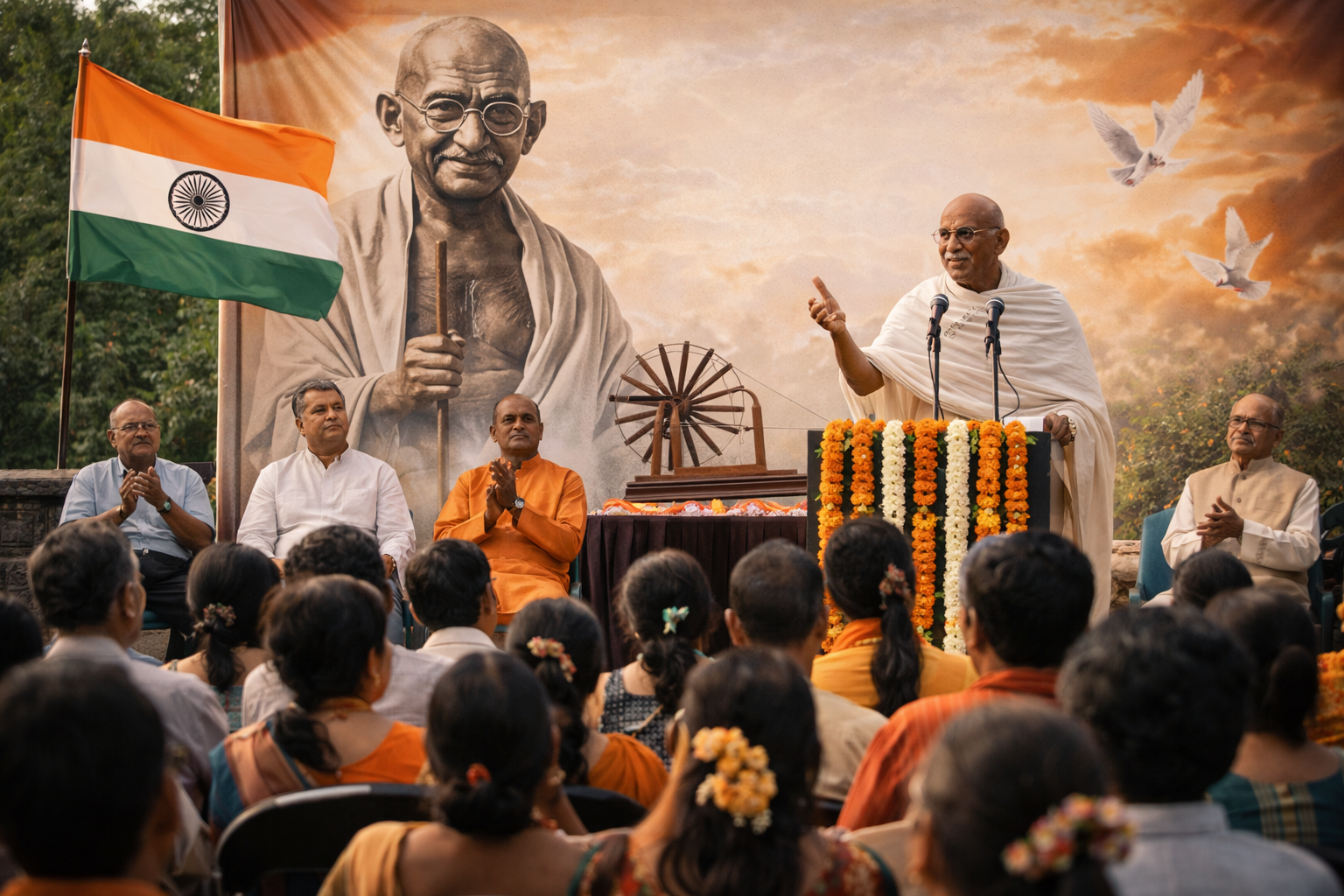A call to embrace the ideals of Gandhiji